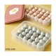 thumbnail image 2 of Caja de almacenamiento para refrigerador de huevos yuxing con tapa rejilla anticaída color rojo, 2 of 5