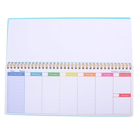 unbranded Creative Daily Agenda Notepad Portable Office Planner Notebook Weekly Work Planning Notebook