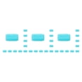 thumbnail image 1 of QualitChoice 10Pcs Silicone Cake Mold Multicolor Rectangular Baking Tools Reusable Non-stick Cupcake Liners Party Bakeware Accessories Light Blue 3Set, 1 of 6