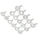 thumbnail image 5 of Plantilla De Plantilla De Café, Plantillas De Café Sin Rebabas, PP Multiusos, 16 Uds., Patrón Exquisito Duradero Para Restaurante Para Pastel ANGGREK Coffee Stencils, 5 of 8