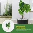 thumbnail image 3 of Shisuyan Plante Tropicale Simulée Verte 1Pcs 18.9x10.2 Po, 3 of 8