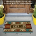 thumbnail image 5 of CounterArt "Southwest Welcome" Decorative Indoor/Outdoor Entryway Floor Mat 29.5" by 17.75", 5 of 7