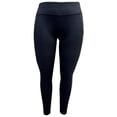 thumbnail image 1 of Legging Danskin para Mujer Talla 2EG Deportivo Liso Negro, 1 of 4