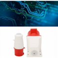 thumbnail image 4 of 4Pin Industrial Power Socket, 32A 380-415V Solid Brass Conductor, IEC60309 Standard Surface Mounted Set, Unbreakable & Flame-Retardant Design For Industrial Use, 4 of 5