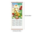 thumbnail image 4 of 2025 Year of The Snake Calendar Year of Snake Lunar Calendar Spring Festival Scroll Calendar for Home Restaurant School Wall Decor greater, 4 of 9