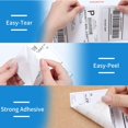 thumbnail image 4 of czcpp-4"x6" Thermal Shipping Label - 500 Fan-Fold Permanent Adhesive, Commercial Grade Postage Labels, Compatible with Rollo, MUNBYN, iDRPT, Polono, Zebra Thermal Label Printers, 4 of 4