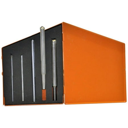 KnKut 5KK9 5-Piece Carbide Tipped Steel Bit Set