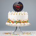 thumbnail image 4 of Acrylic Justice League Movie Superman Logo Cake Topper Party Decoration for Wedding Anniversary Birthday Graduation, 4 of 7