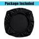 thumbnail image 5 of PU Leather Office Chair Cover, High Stretch Waterproof Oilproof Rotating Chair Slipcovers with Elastic Bottom -Black, 5 of 5