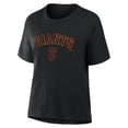 thumbnail image 2 of Women's Fanatics Black San Francisco Giants Lockup Legacy T-Shirt, 2 of 3