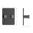 thumbnail image 5 of 2pcs Razor Holder Men Shaving Razor Straight Stand Shelf Shaving Razor Storage Rack Hook Bathroom Organizer Accessories Homewhite, 5 of 5