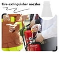 thumbnail image 6 of HEMOTON Transparent Plastic Fire Extinguisher Nozzles for Home Use 50 Pieces Lightweight Compact Size, 6 of 8
