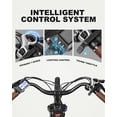 thumbnail image 4 of ACTBEST Electric Bike for Adults/Woman, Cores 27.5" Electric Bike Up to 70 Miles Long Range, with 500W Motor, 48V 12Ah Removable Battery, 7-Speed Mountain E Bike, 4 of 7