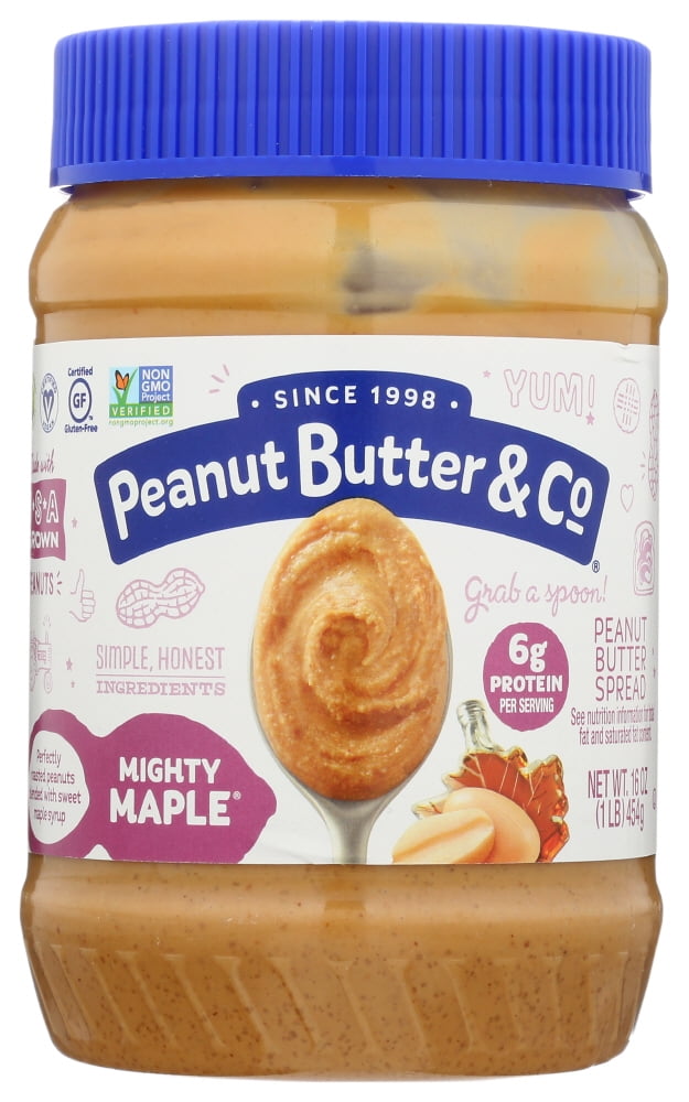 Peanut Butter And Co Peanut Butter Mighty Maple, 16 Oz