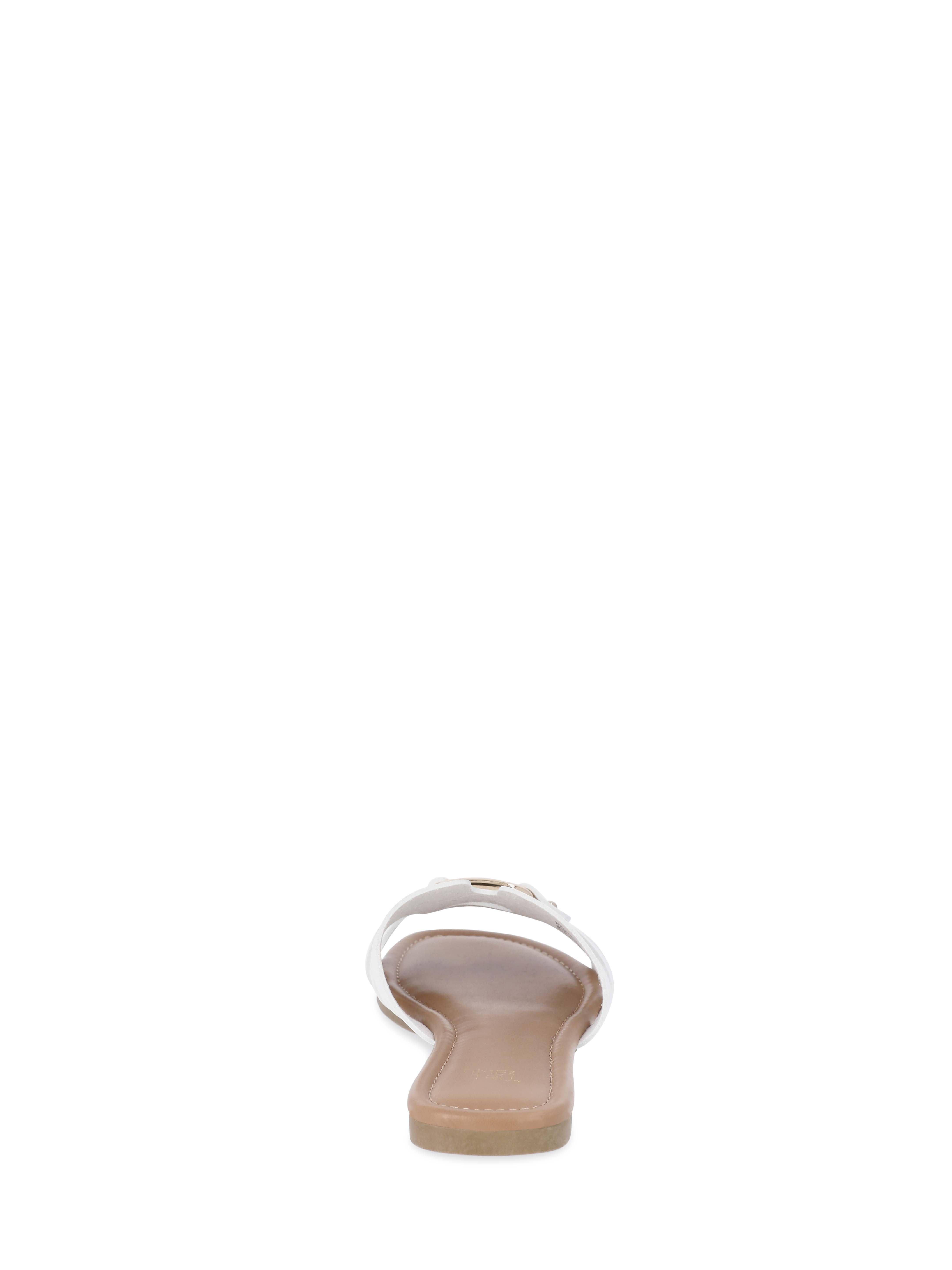 Time and Tru Women's Hardware Slide Sandals
