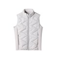 thumbnail image 3 of Pounoo Lightweight Quilted Filled Puffer Vests for Women Casual Cropped Sleeveless Patchwork Coat Fall Winter Clothing for Women Gift, 3 of 4