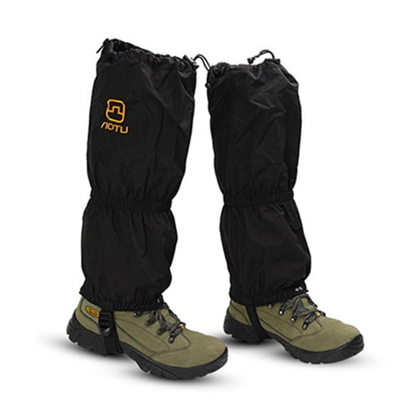 Oxford Cloth Ski Outdoor Leg Warmers: Elastic, Windproof, Waterproof for Men and Women in Winter Outdoor Activities