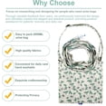thumbnail image 3 of YXMEIGUO Catheter Bag Cover, Catheter Bag Holder Urine Drainage Bag Holder with Adjustable Shoulder Strap & Catheter Pipe Cover, Catheter Bag Covers up to 2000ML, 3 of 7