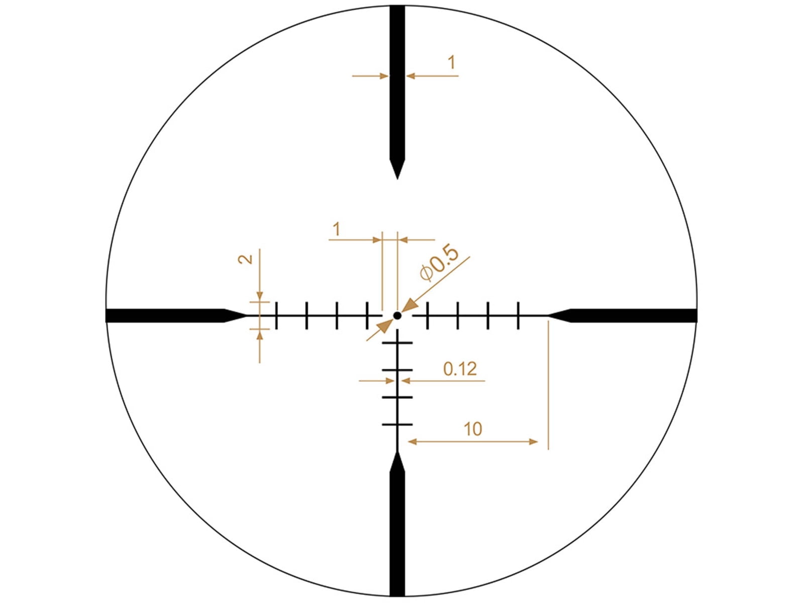 Riton Optics 3 Primal 4-16x44mm Rifle Scope, 30mm Tube, Second Focal Plane, DHR, MOA, Black