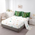 thumbnail image 5 of jejeloiu Merry Christmas Bell Twin Bedding Sets 7-Piece,Red Bowtie Bowknot Bedding Comforter Set,White Snowflake Sheet Sets For Girls,Super Cozy Room Decoration Reversible, 5 of 8