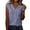 Light Purple #6, variant on Women's Tops Henley Waffle Knit Shirts Summer 2026 Cap Short Sleeve Basic Plus Size Tee V Neck Button Down Casual Loose Blouses with Pockets Red 2XL