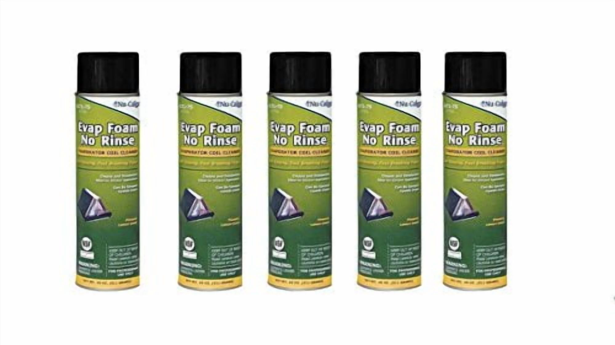 NU-CALGON 4171-75 Evaporator Cleaner, Aerosol, 18 fl oz (5packs)