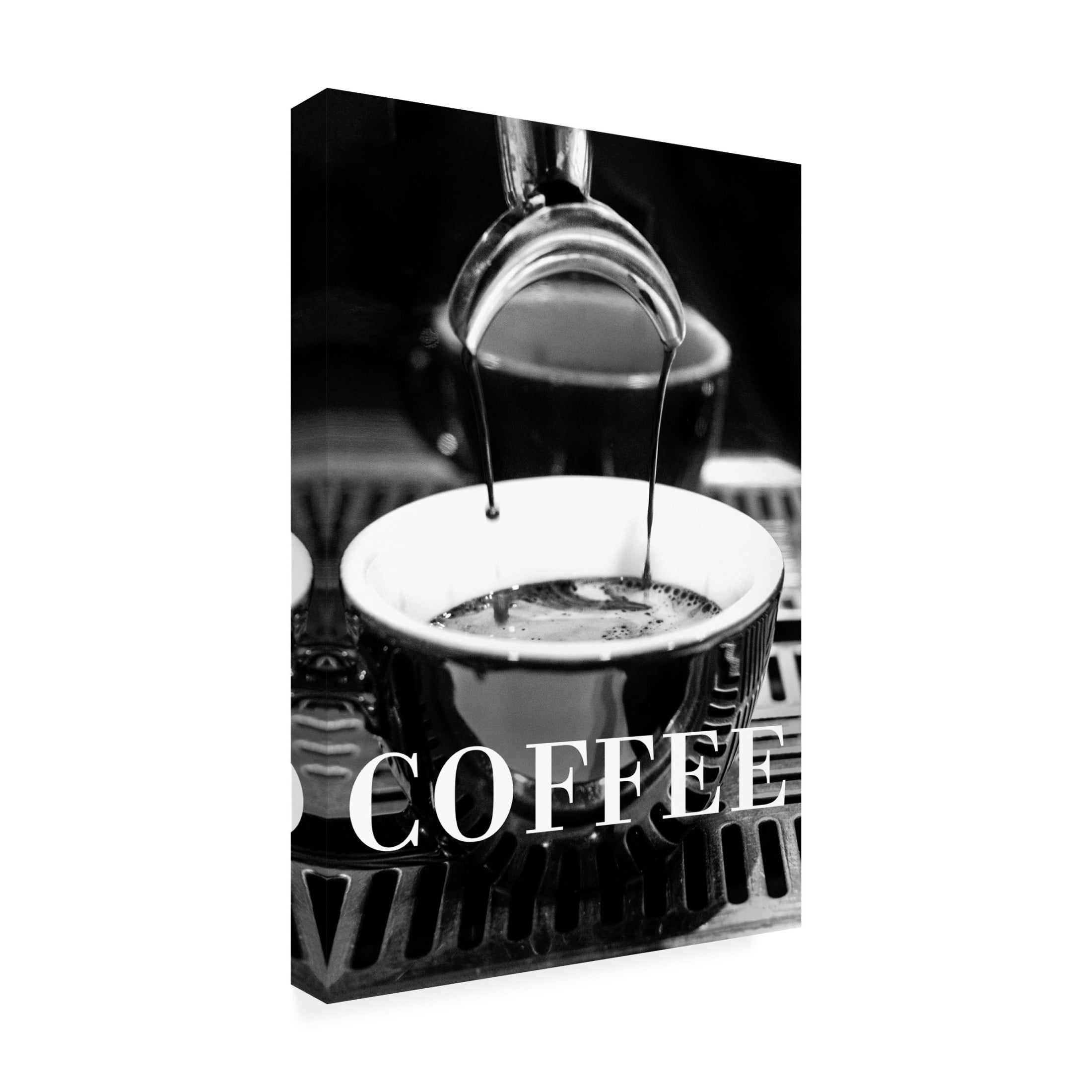 Trademark Fine Art Pictufy Studio III Coffee Text 2 Canvas Wall Art