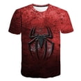 thumbnail image 2 of Camiseta de hombre araña para niños, camisetas para niños, niñas, niños, niños, bebés, niños pequeños, camisetas de Marvel, ropa corta 6T zhangmengya CONDUJO, 2 of 2