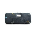 thumbnail image 4 of Extra Long Nap Mat with Removable Pillow for Kids Toddler Boys Girls Daycare Preschool Kindergarten Sleeping Bag, Space Stars Rockets on Gray Grey, 100% Cotton with Microfiber Fill, 4 of 5