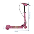 thumbnail image 4 of Scooter Patín Del Diablo Plegable The Baby Shop de 3 llantas y altura ajustable Rosa -, 4 of 7