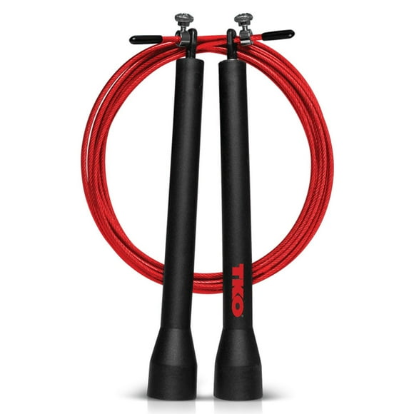 Cuerda para saltar TKO negro 2.7 m