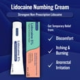 thumbnail image 3 of WELMATE Pain Relief, 5% Lidocaine Numbing Cream, 2oz, 3 of 7