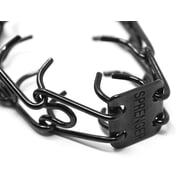 Herm Sprenger Black Stainless Steel Prong Collar with O ring
