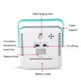 thumbnail image 3 of LCD Digital Indoor Temperature Meter High/Low Temperature Alarm home Thermometer, 3 of 10