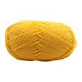thumbnail image 3 of Hilo de hilo de manualidades DIY hilo de tejer leche hilo de lana para bufandas principiantes costura a mano tejer adultos Amarillo BLESIY hilo de ganchillo, 3 of 8