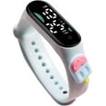 thumbnail image 1 of Led Digital Watch, Cartoon Waterproof Silicone Strap Watch, Electronic Sport Digital Watch For Teenagers Kids, 1 of 4
