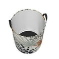 thumbnail image 3 of Daiia tropical Leaves Laundry Hamper With Handles Large Storage Basket/Toy Organizer/Dirty Clothes Collapsible Waterproof For College Dorms, Bedroom,Bathroom, 3 of 8