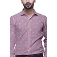 thumbnail image 4 of BESTMAN Cotton Shirt With Pockets Spread Collar Button Down Formal Shirt, 4 of 5