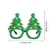 thumbnail image 2 of Adornos navideños, adornos navideños, regalos navideños, decoración navideña, gafas, festival, fiesta, disfraces, Papá Noel brillante, marco para ojos, accesorios para fotos navideñas, decoraciones fe, 2 of 5