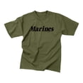 thumbnail image 3 of Rothco Kids Marines Physical Training T-shirt - Olive Drab, Medium, 3 of 3