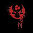 thumbnail image 2 of Samurai Death Skull Men's Sweatshirt, 2 of 2