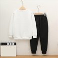 thumbnail image 5 of NOLDARES 2pcs Toddler Baby Boy Fall Winter Clothes Print Long Sleeve Sweatshirt Tops Casual Pants Set Little Kids Outfits Clothing(Light Gray,3-4 Y), 5 of 7