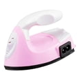 thumbnail image 2 of arctrm Mini Iron Portable Craft Iron Electric Sewing Iron Heat Press Machine DIY Function Suitable for Children Handmade Travel Crafting Projects Gift Giving Light Pink, 2 of 10
