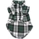 thumbnail image 1 of Camisa a Cuadros para Perros, Ropa a Cuadros para Gatos Camisa Suave y cómoda (M, Verde) JM, 1 of 5