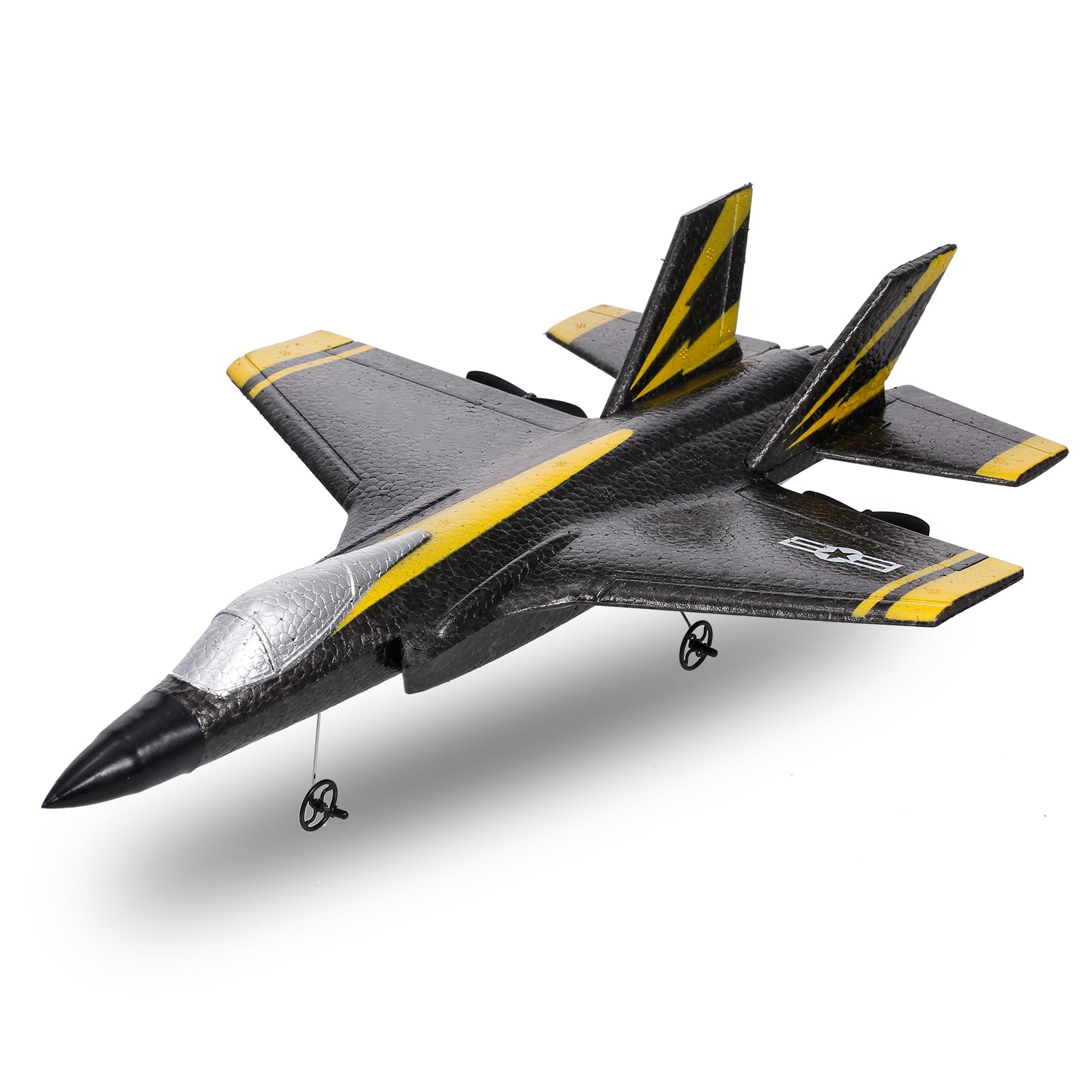 RC Plane For Adults & Kids Remote Control Airplane 2.4G 2 Channel EPP Foam Airplane Model Remote Control Fighter Jet Airplane RC Aircraft Easy To Fly For Kids & Beginners With Balance Gyroscope 