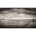 thumbnail image 2 of Guarino, Vito 24x15 White Modern Wood Framed Museum Art Print Titled - The Photographer And The Sea, 2 of 4