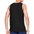 thumbnail image 3 of Ma Croix Men's Sleeveless Tee Shirts with Contrast Binding Athletic Sportswear Tank Top, 3 of 6