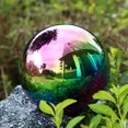 thumbnail image 2 of MasteelfCA 6 Pcs Boule d'Observation en Acier Inoxydable Boule Creuse Polie Miroir Sphère de Jardin Réfléchissante, 2 of 9