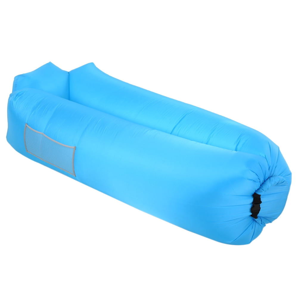 Inflatable Selfinflating Air Sofa Sleeping Couch Builtin Pillow for Backyard Lakeside Beach