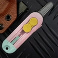 thumbnail image 4 of Qaailabf Mini Magnetic Box Cutter | Retractable Safety Lock | ABS & Stainless Steel Construction | Lightweight & Portable | Cuts Boxes, Paper, Envelopes | Home & Office Use | 28.5g, 4 of 5